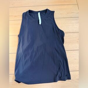 Lululemon Nulu Wrap Back Yoga Tank In Black Size 12